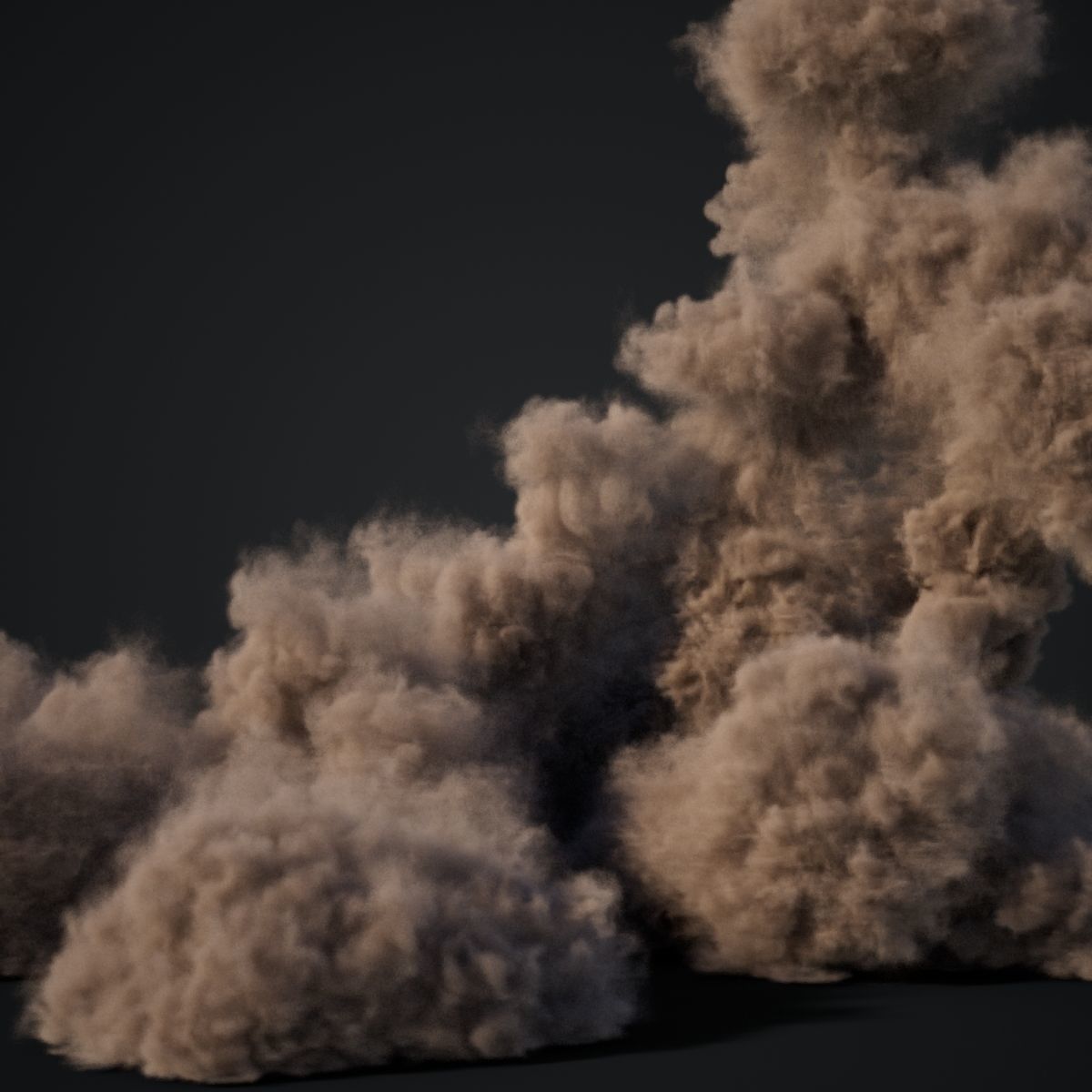 VDB Animated Dust Explosions Collection _89