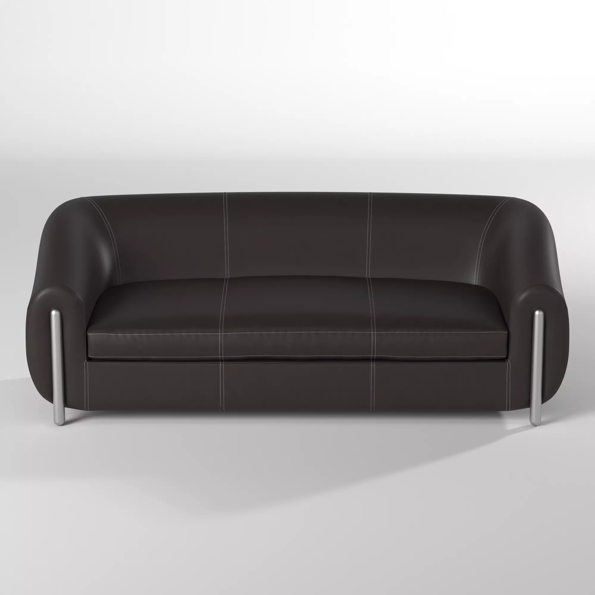 Leather sofa Free 3D model