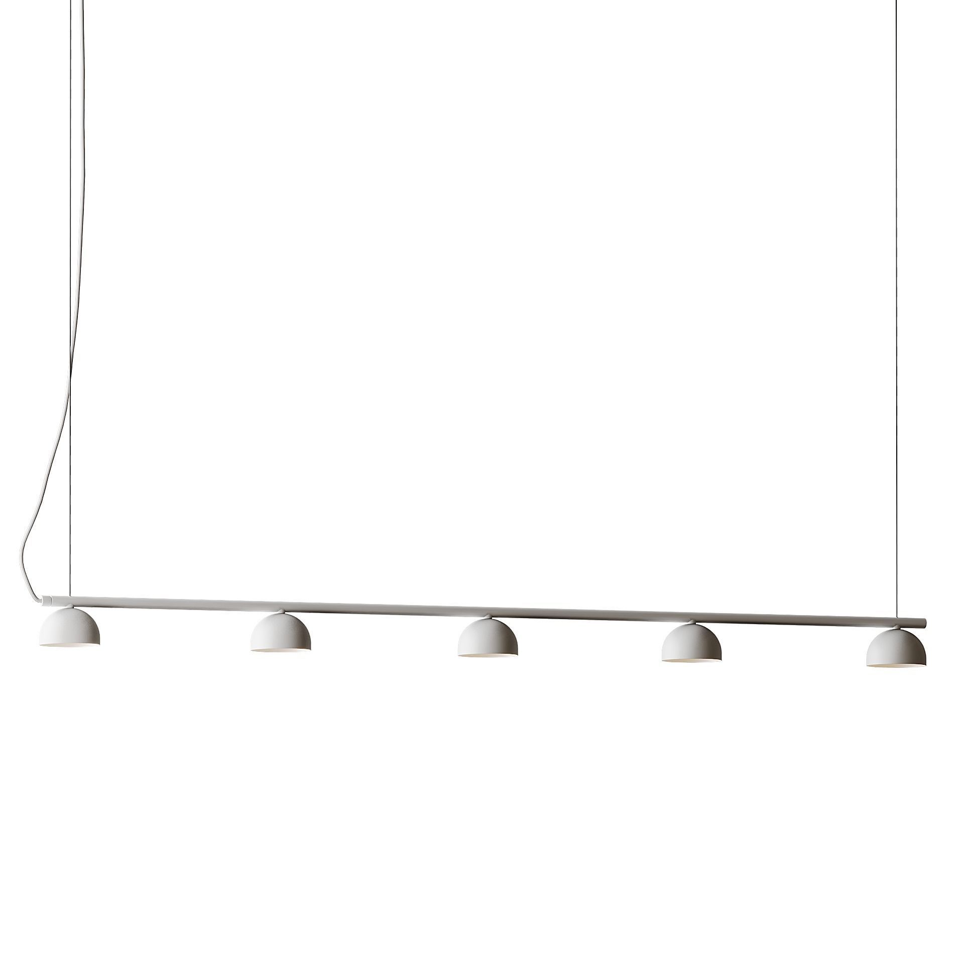 Blush Rail 5 Ceiling Lamp from Northern 3D model_3