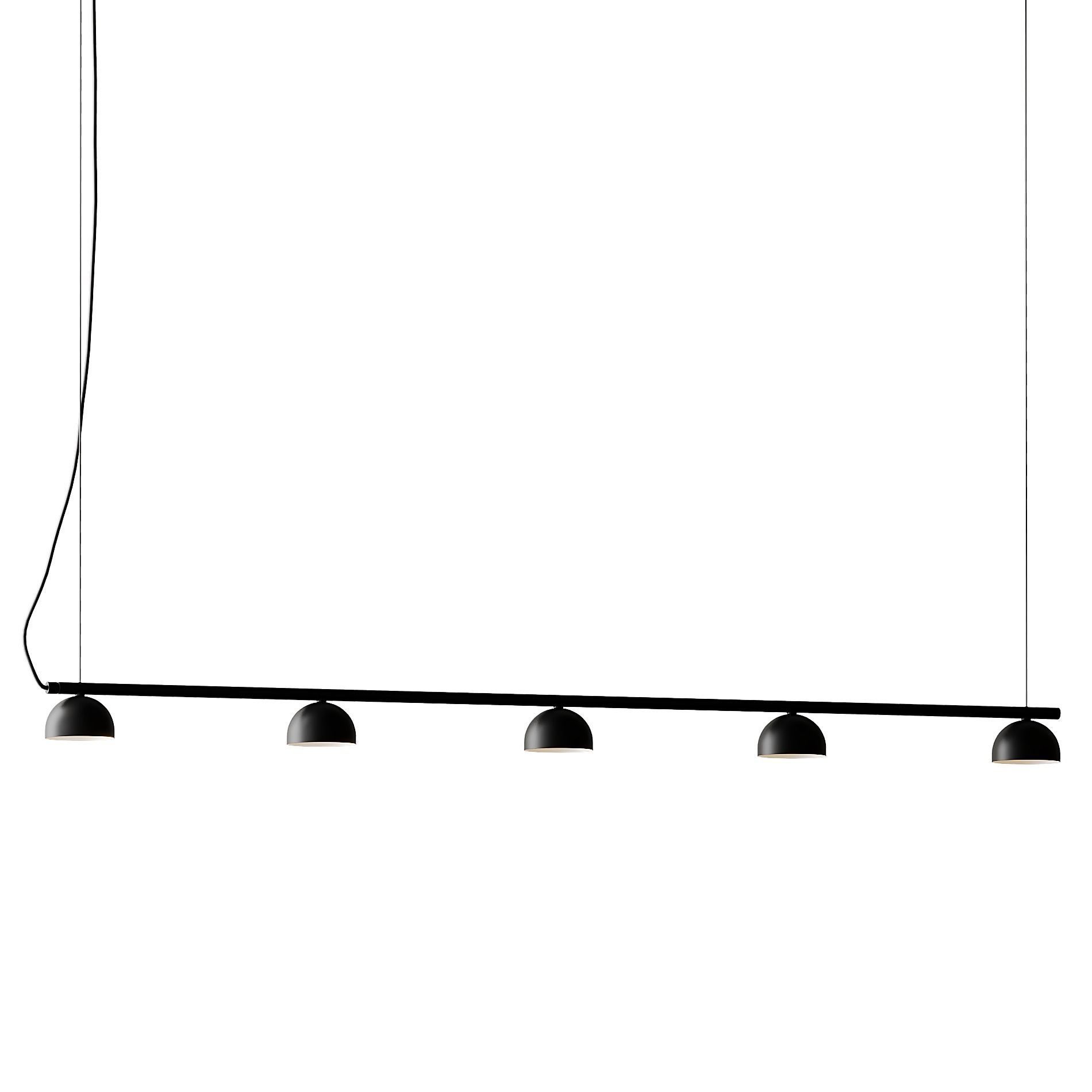 Blush Rail 5 Ceiling Lamp from Northern 3D model_1