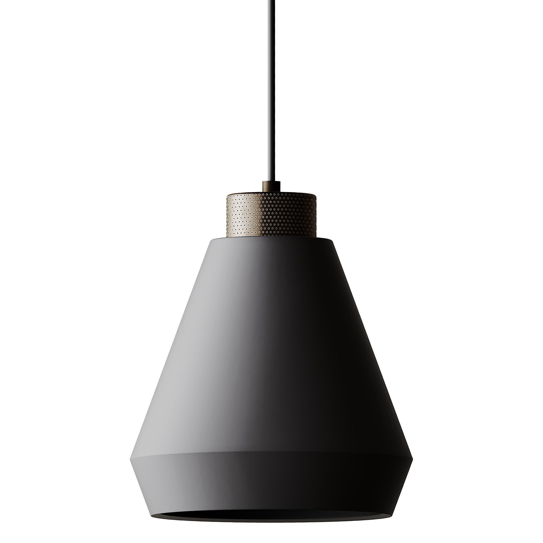 Edge pendant lamp medium from Herstal 3D model_2
