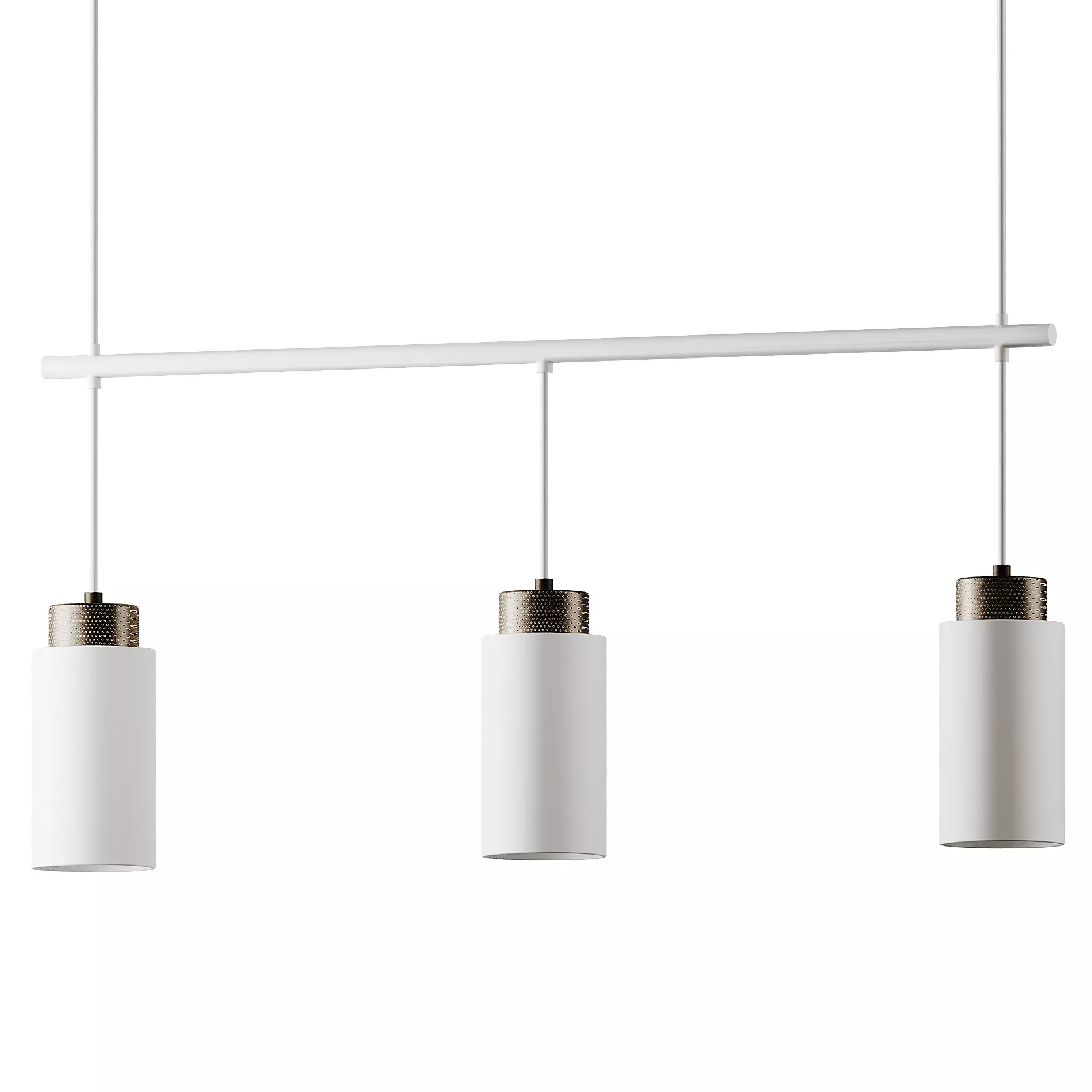 Edge Pendant lamp Trio from Herstal 3D model_0
