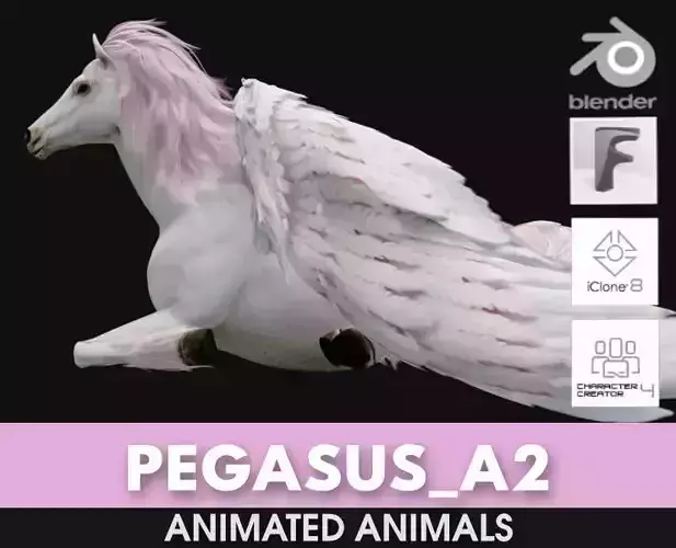Pegasus A2 3D model