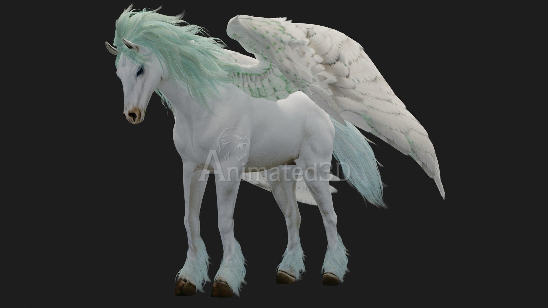 Pegasus A3 3D model_7