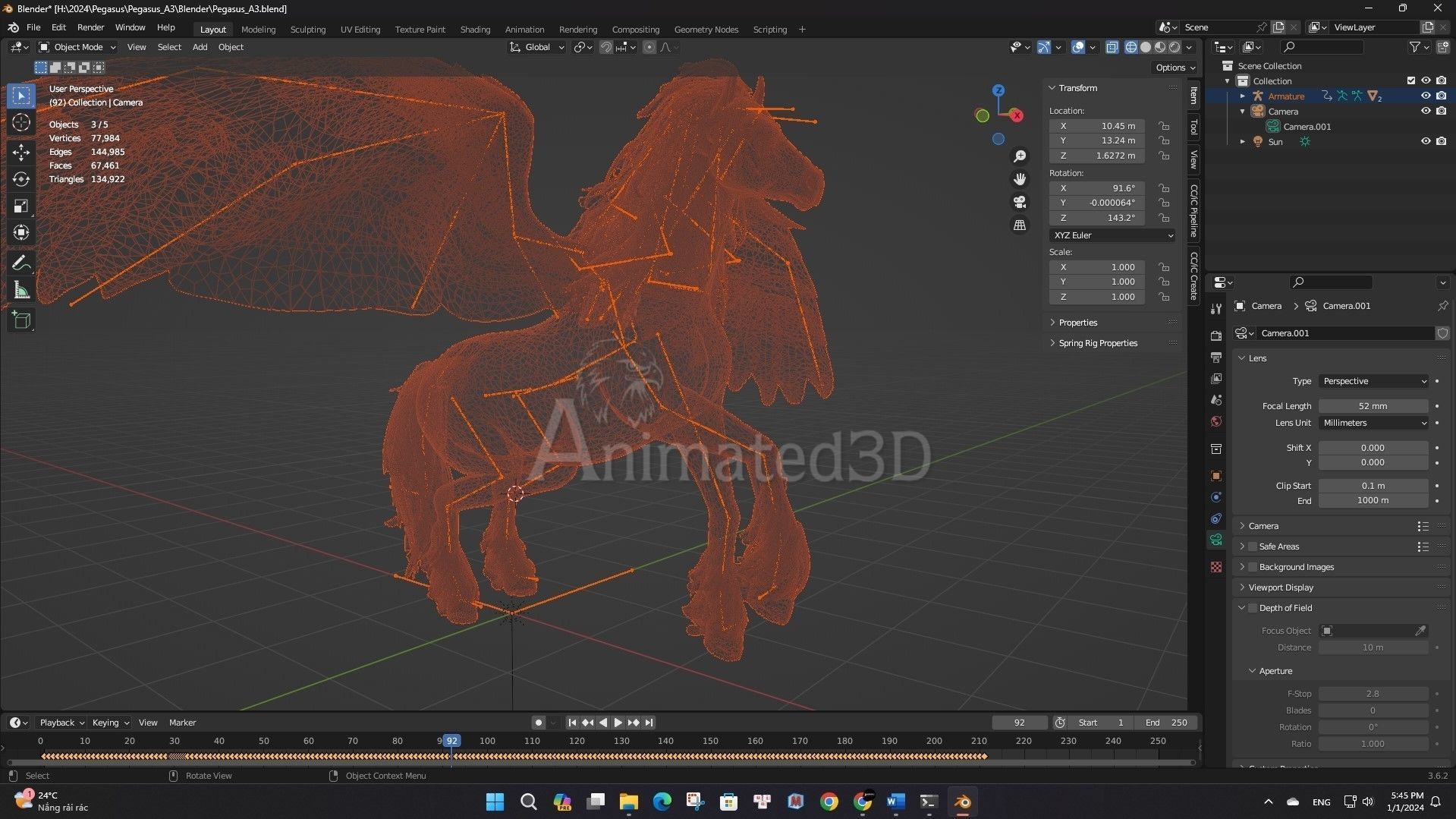 Pegasus A3 3D model_20