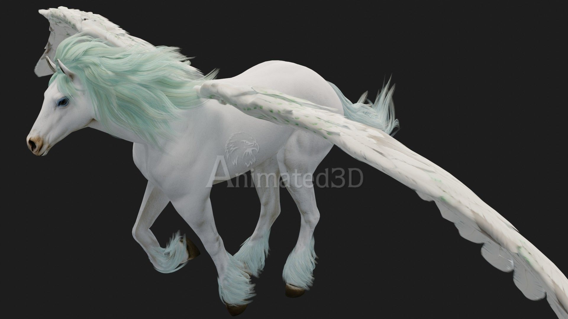 Pegasus A3 3D model_10