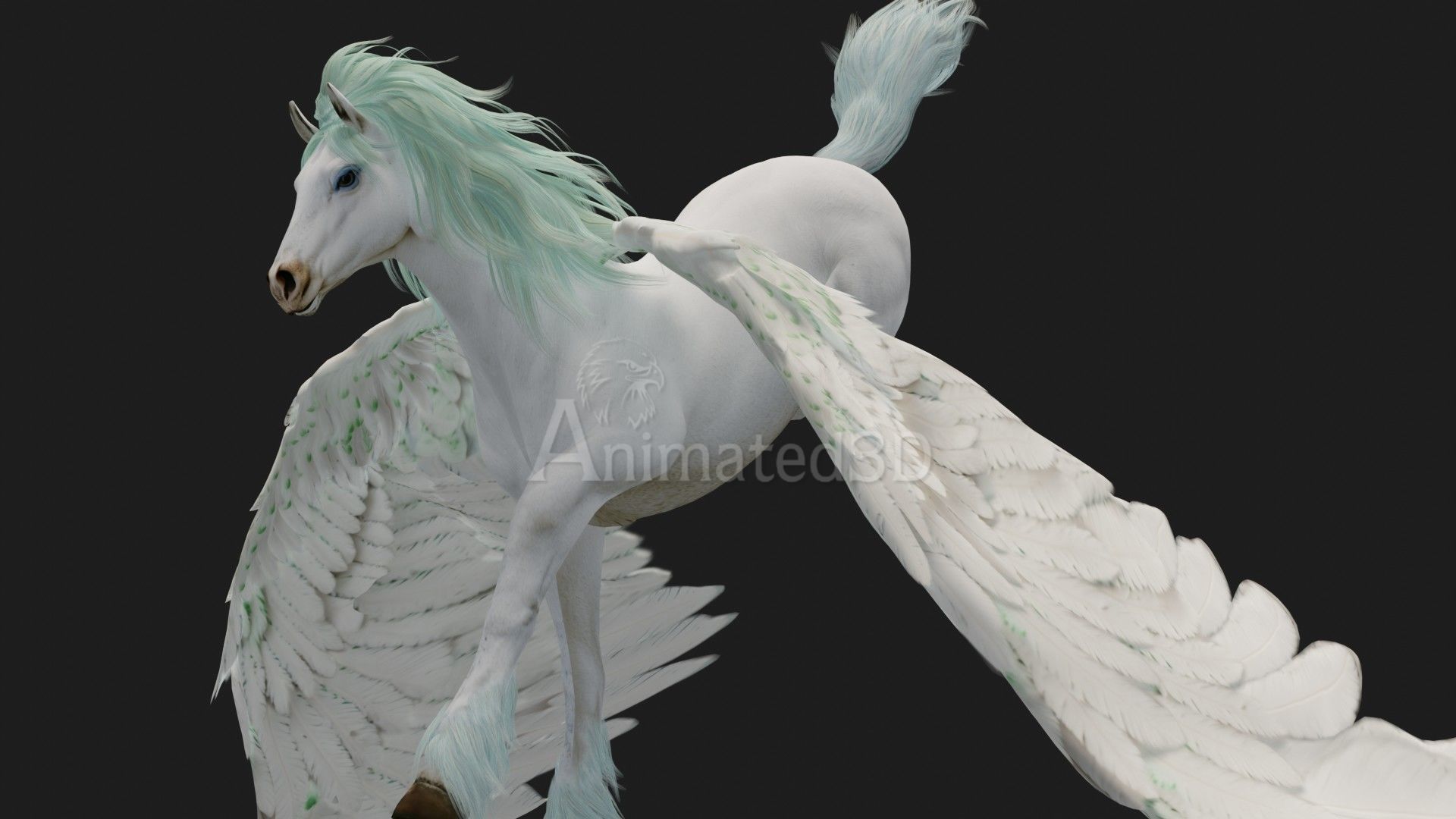 Pegasus A3 3D model_9