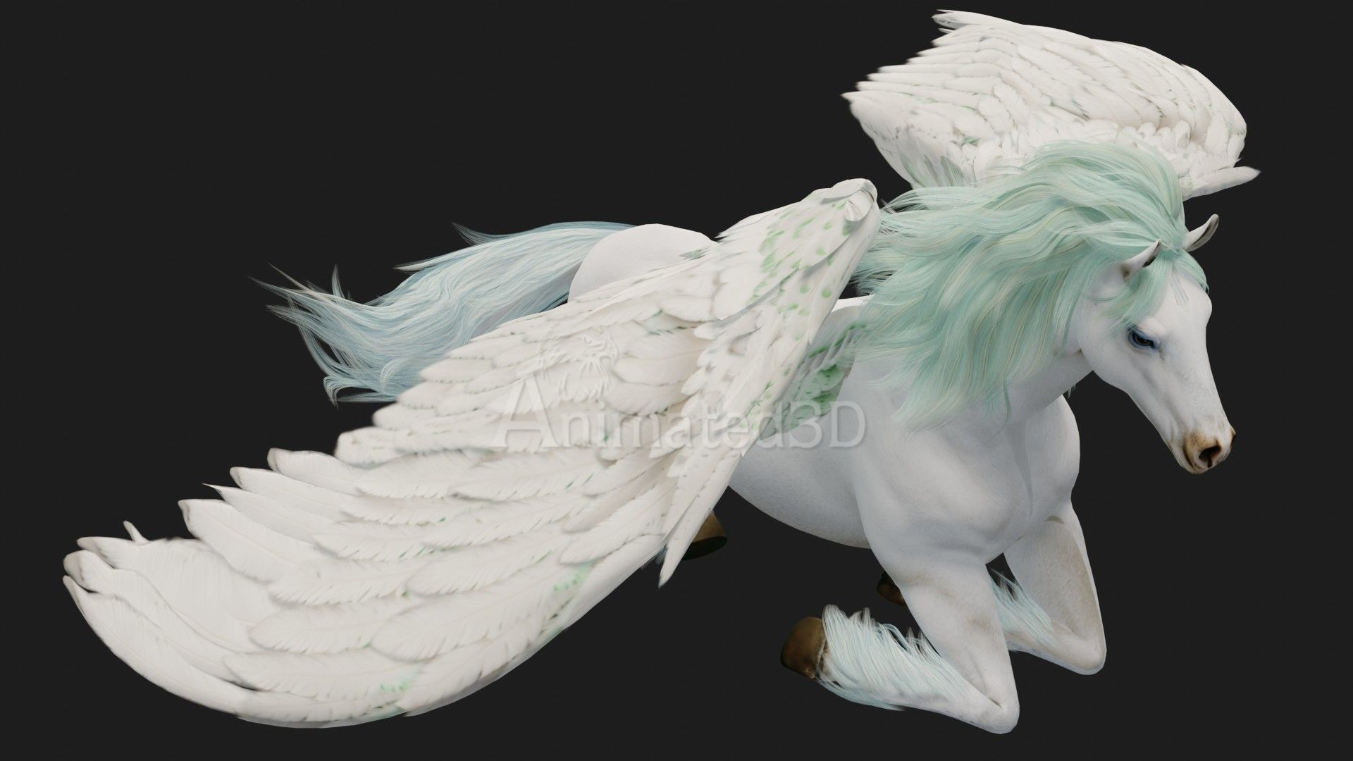 Pegasus A3 3D model_3