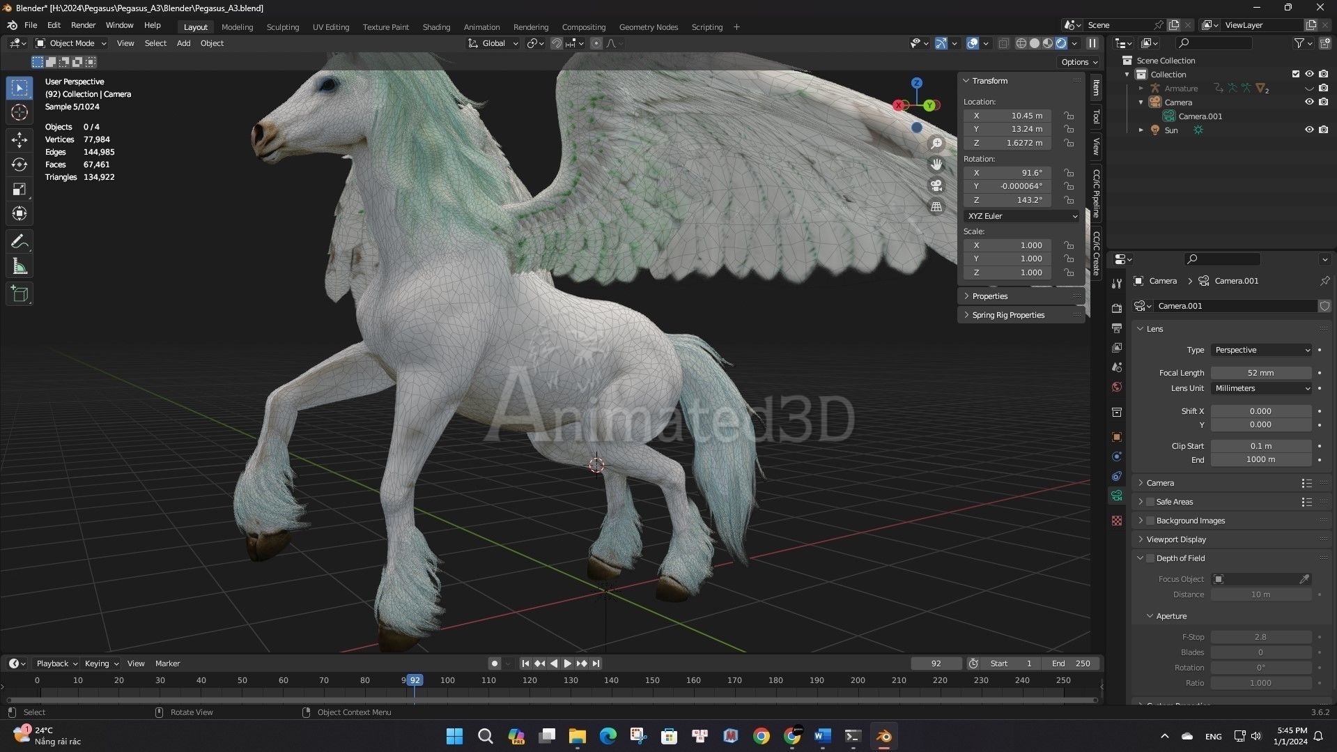 Pegasus A3 3D model_18