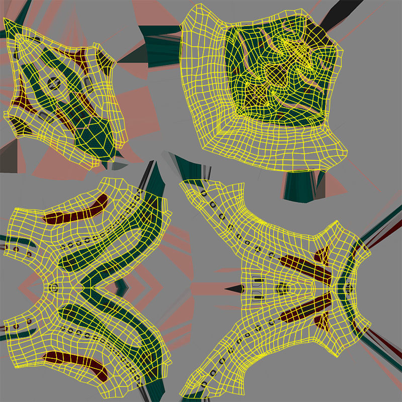 Low Poly - Cyborg Sentient Low-poly 3D model_13