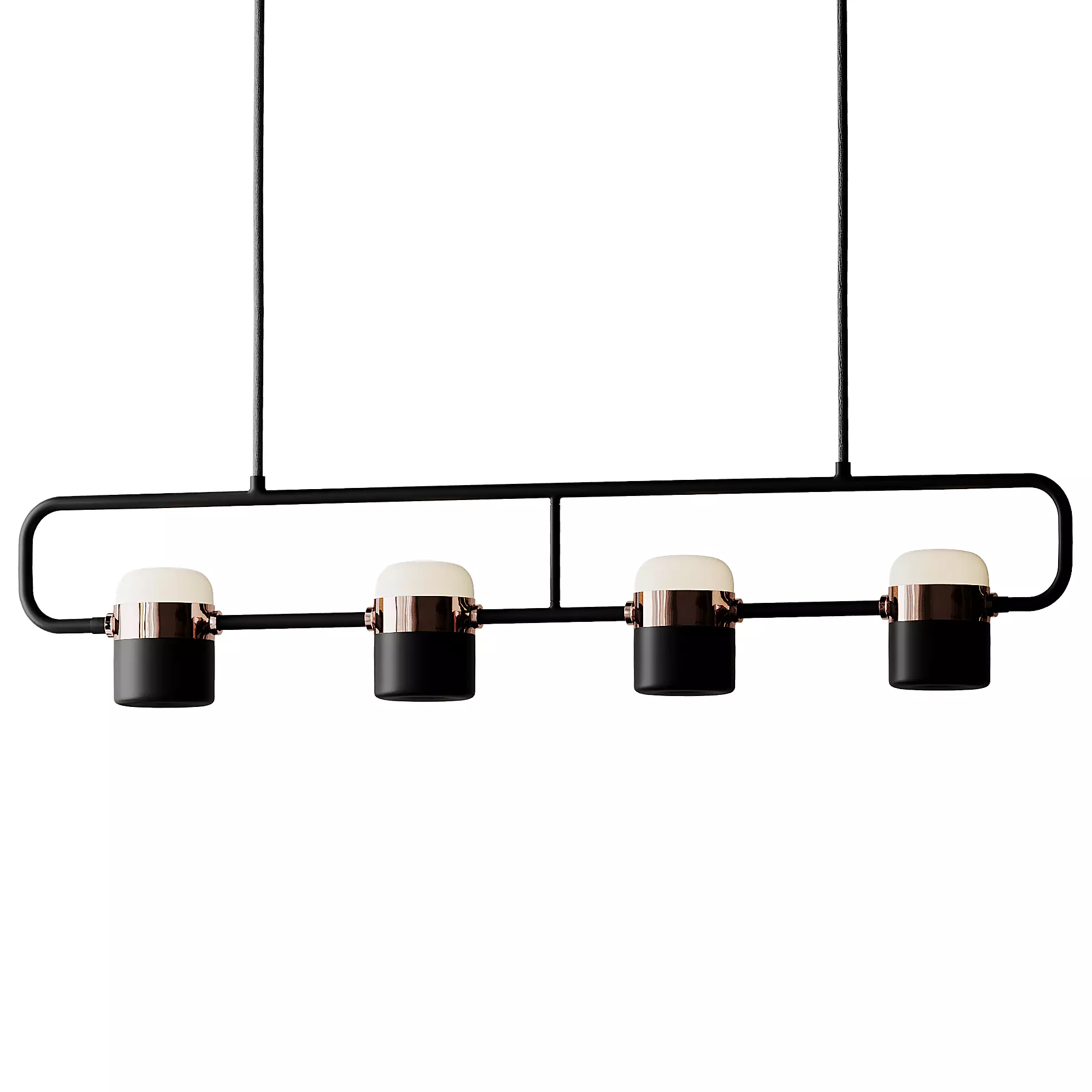 Adjustable Glass Pendant Light from Vakkerlight 3D model_0