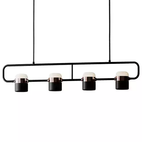 Adjustable Glass Pendant Light from Vakkerlight