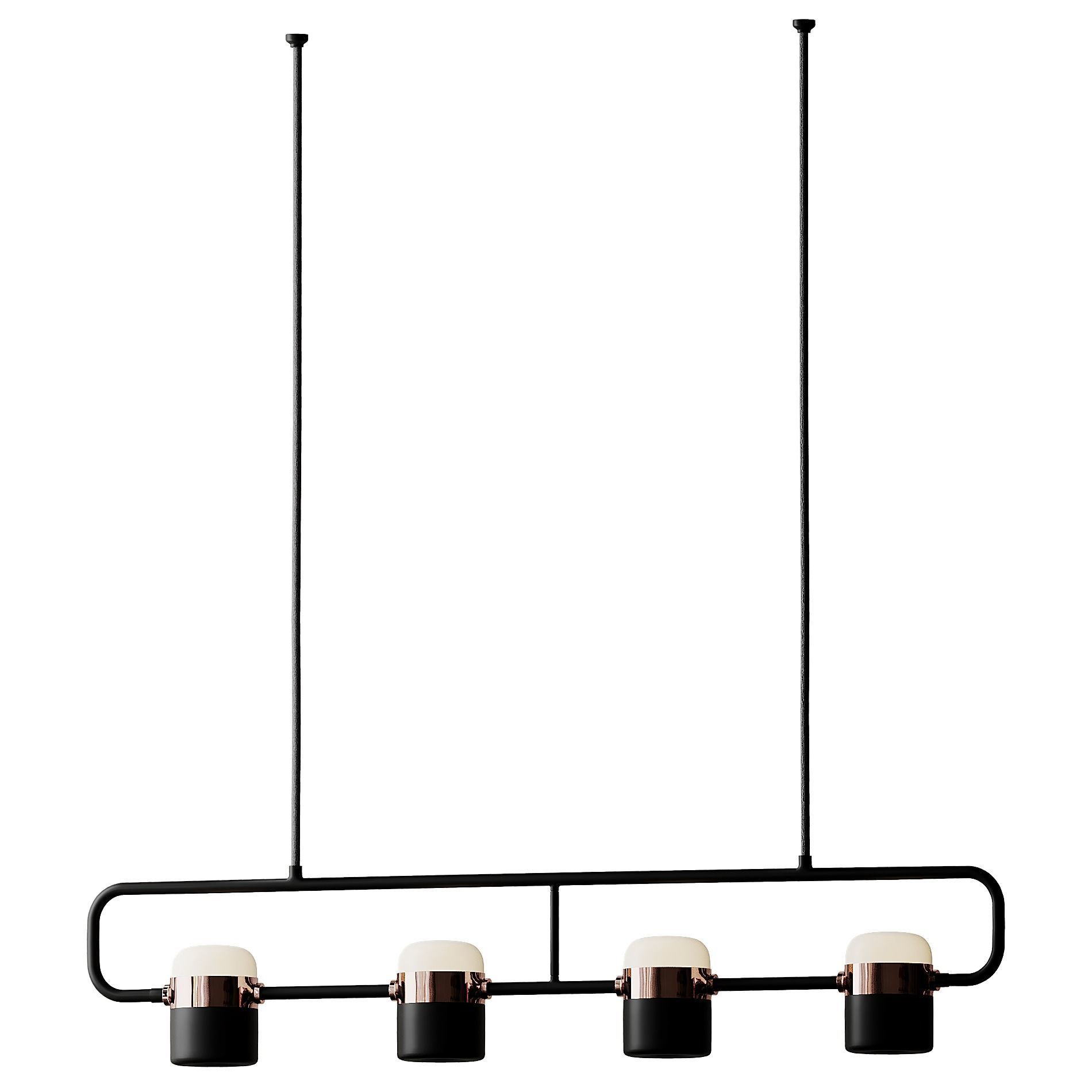 Adjustable Glass Pendant Light from Vakkerlight 3D model_2