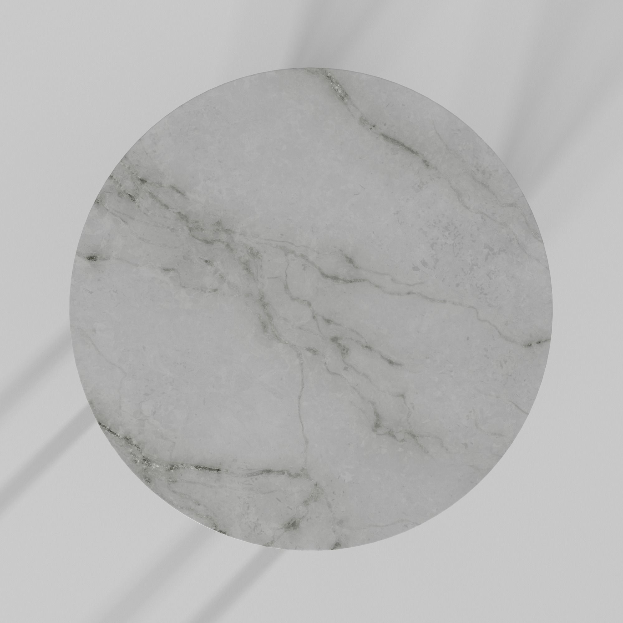 Coffee table Low-poly 3D model_3