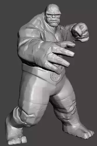The Thing 3D Model for 3D Printing - STL