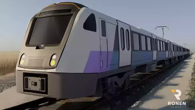 British Rail Class 345 3D model