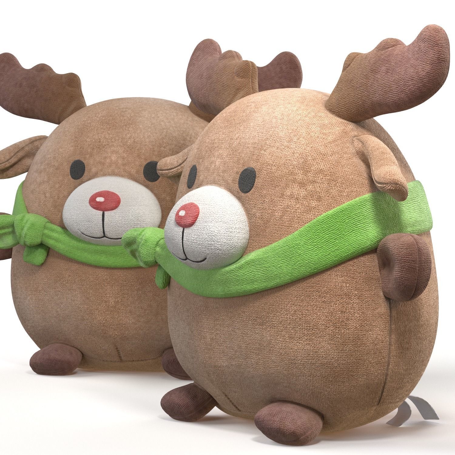 Soft toy 3D model_2