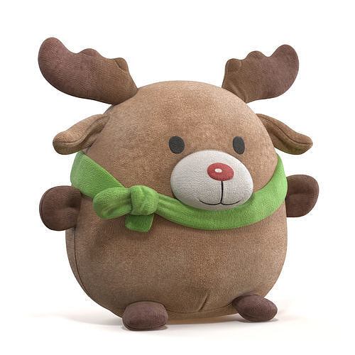 Soft toy 3D model