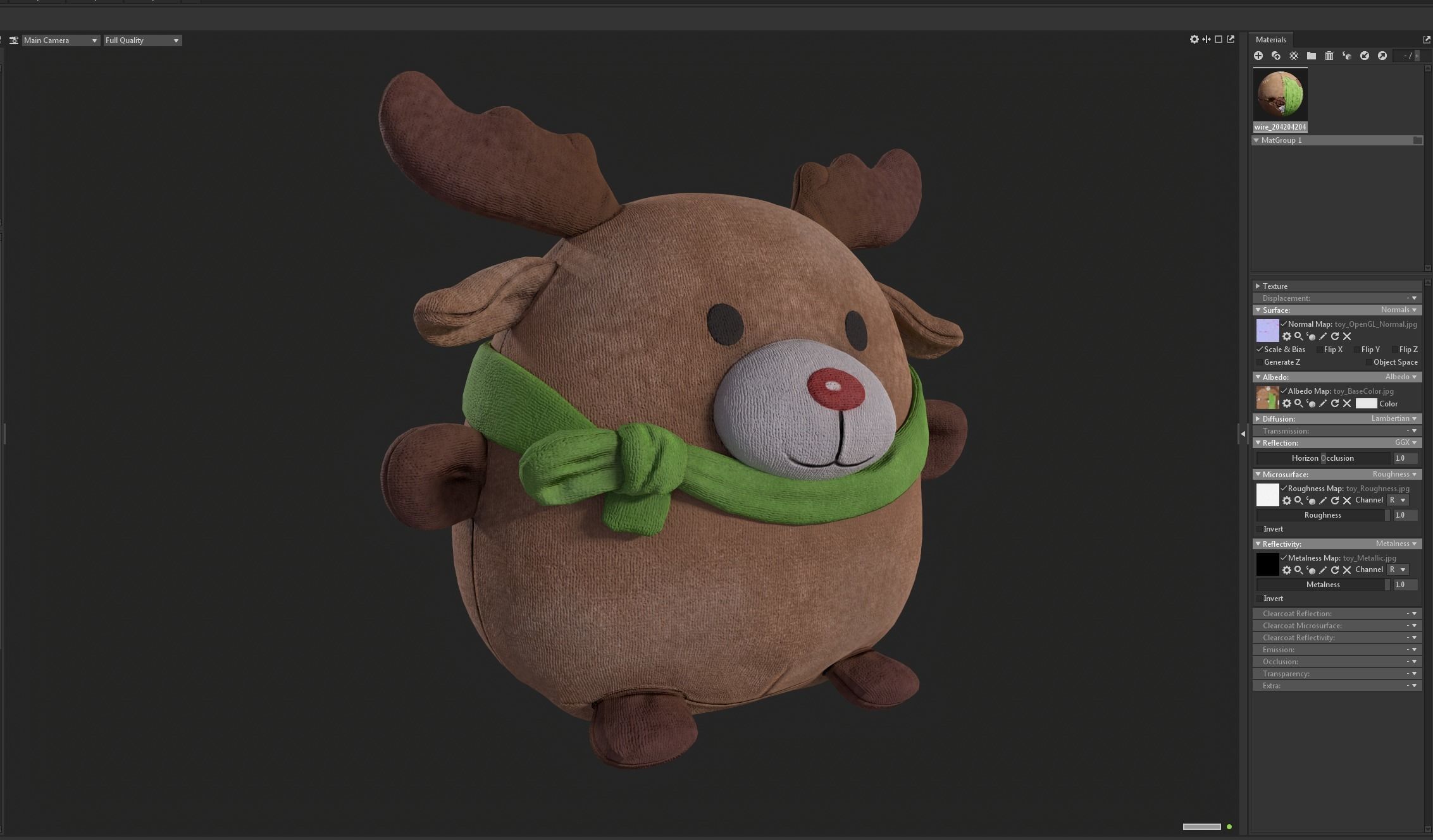 Soft toy 3D model_6