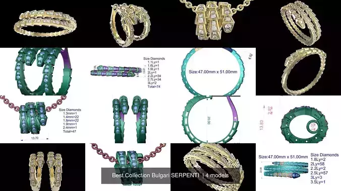 Best Collection Bulgari SERPENTI  