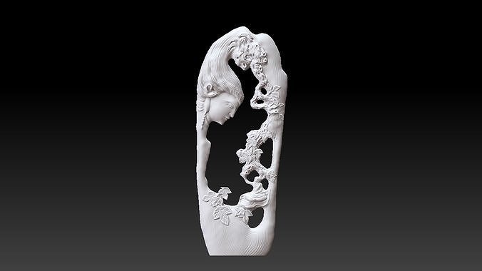 Buddha statue 3D print model