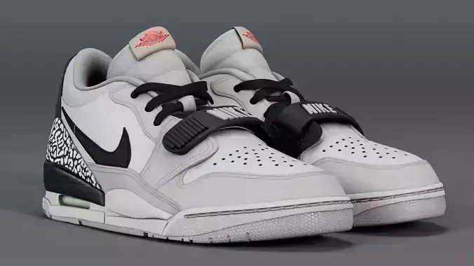 Air Jordan Legacy 312 Low Lands in Tech Grey 3D model