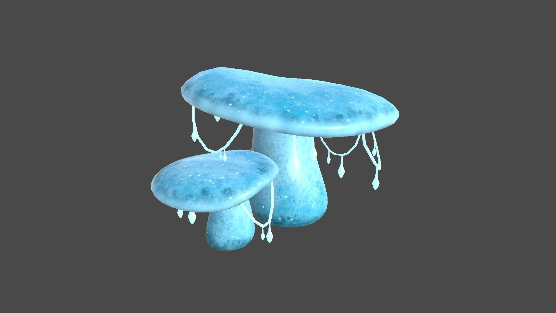 10 Fantasy Mushroom C Collection - Scene Backdrop Design _28