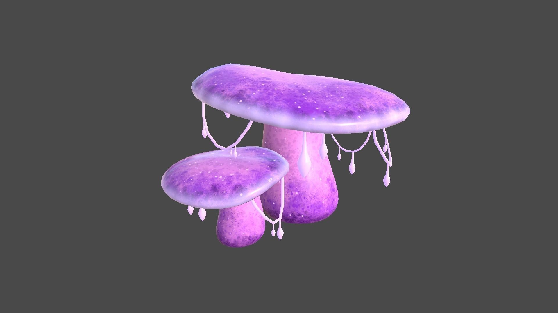 10 Fantasy Mushroom C Collection - Scene Backdrop Design _51