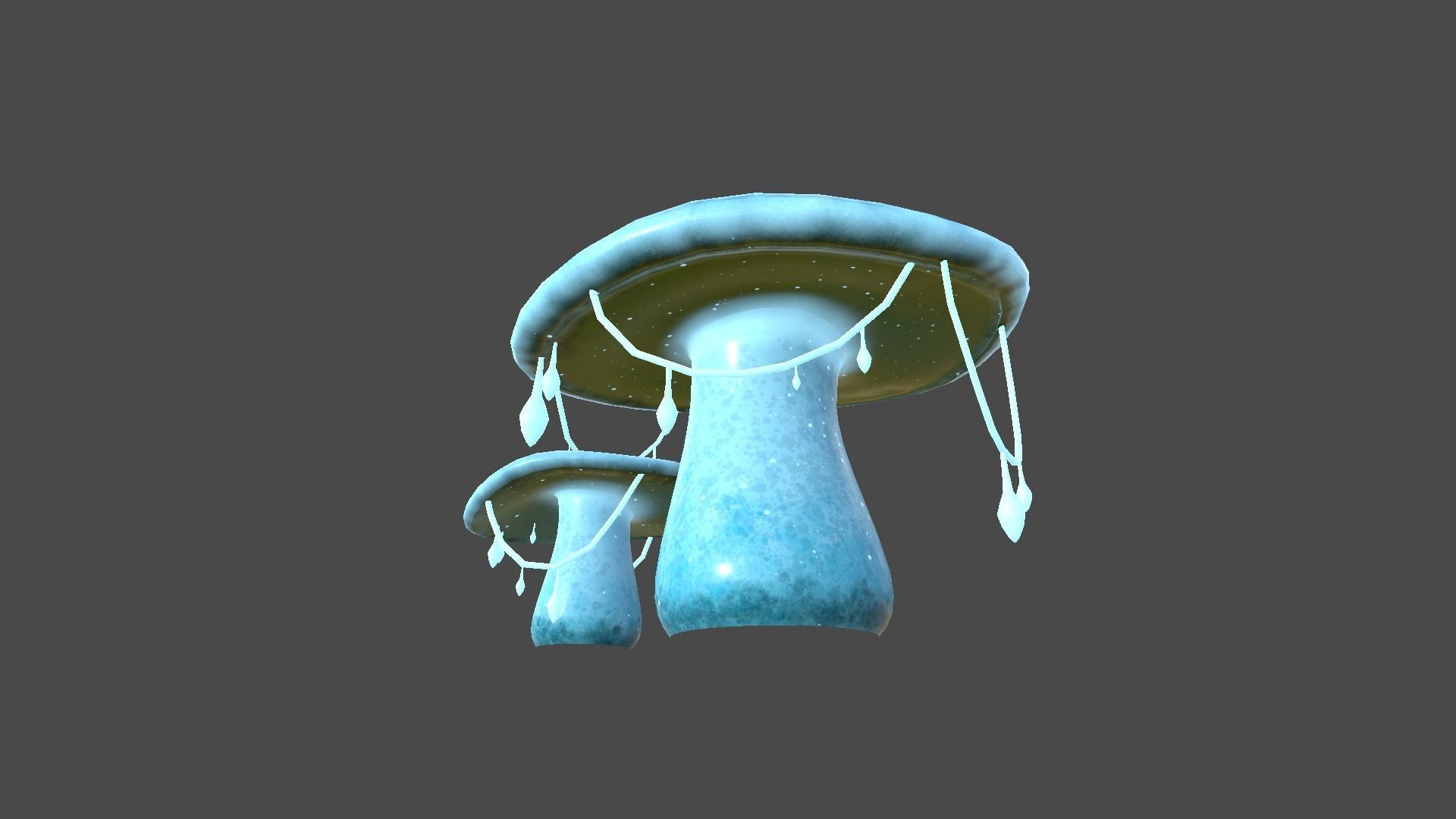10 Fantasy Mushroom C Collection - Scene Backdrop Design _36