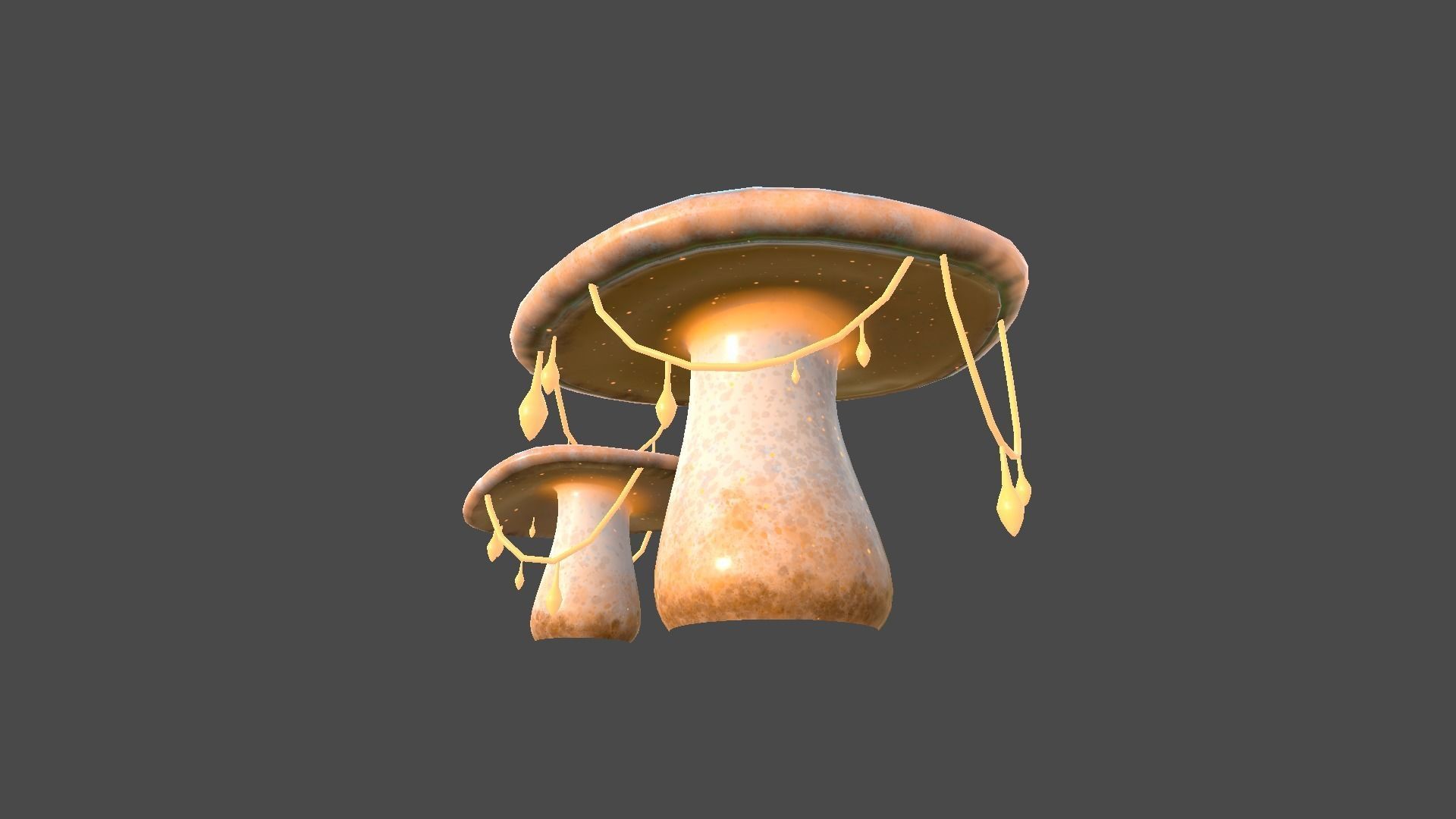 10 Fantasy Mushroom C Collection - Scene Backdrop Design _46