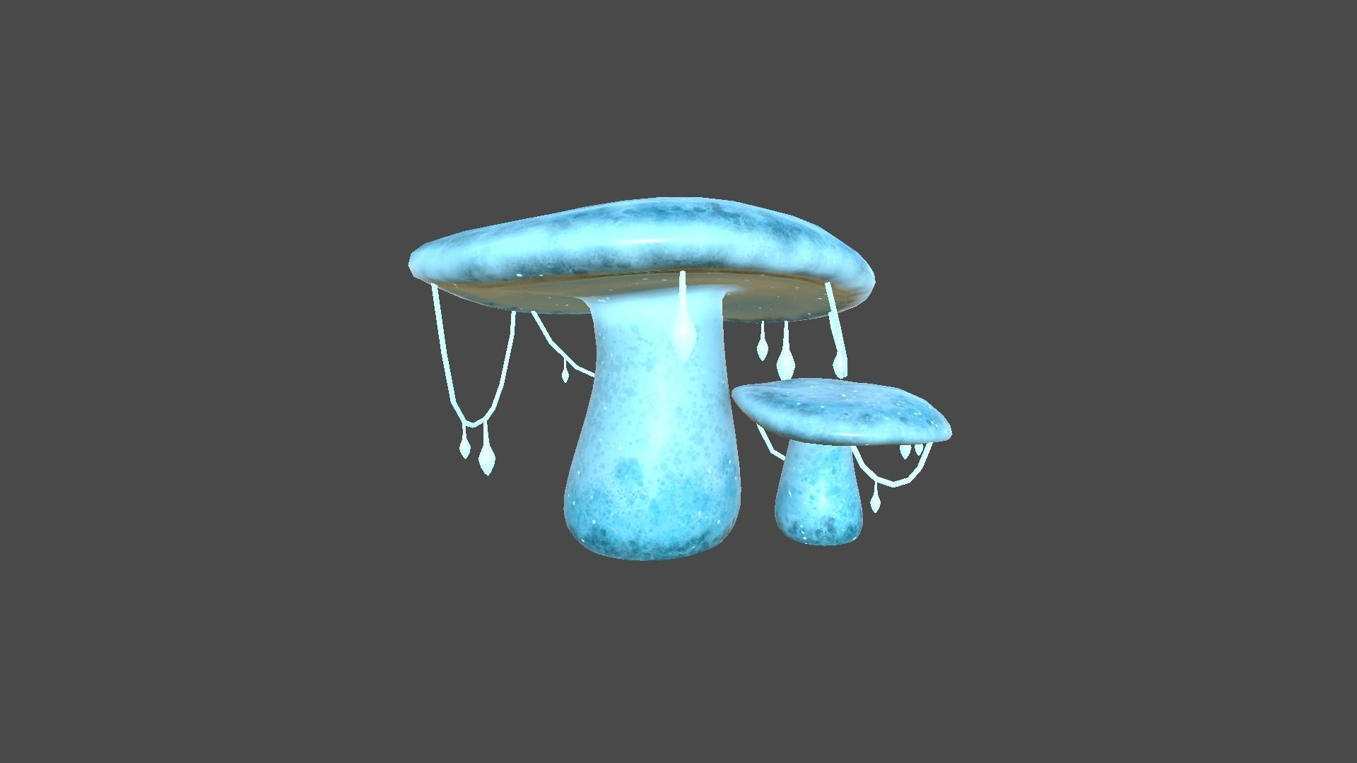 10 Fantasy Mushroom C Collection - Scene Backdrop Design _25