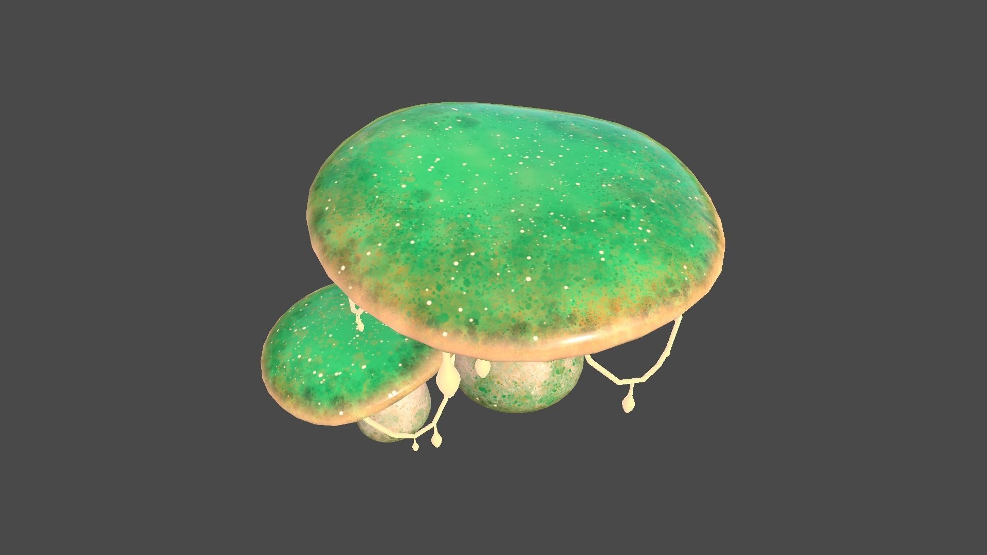 10 Fantasy Mushroom C Collection - Scene Backdrop Design _38