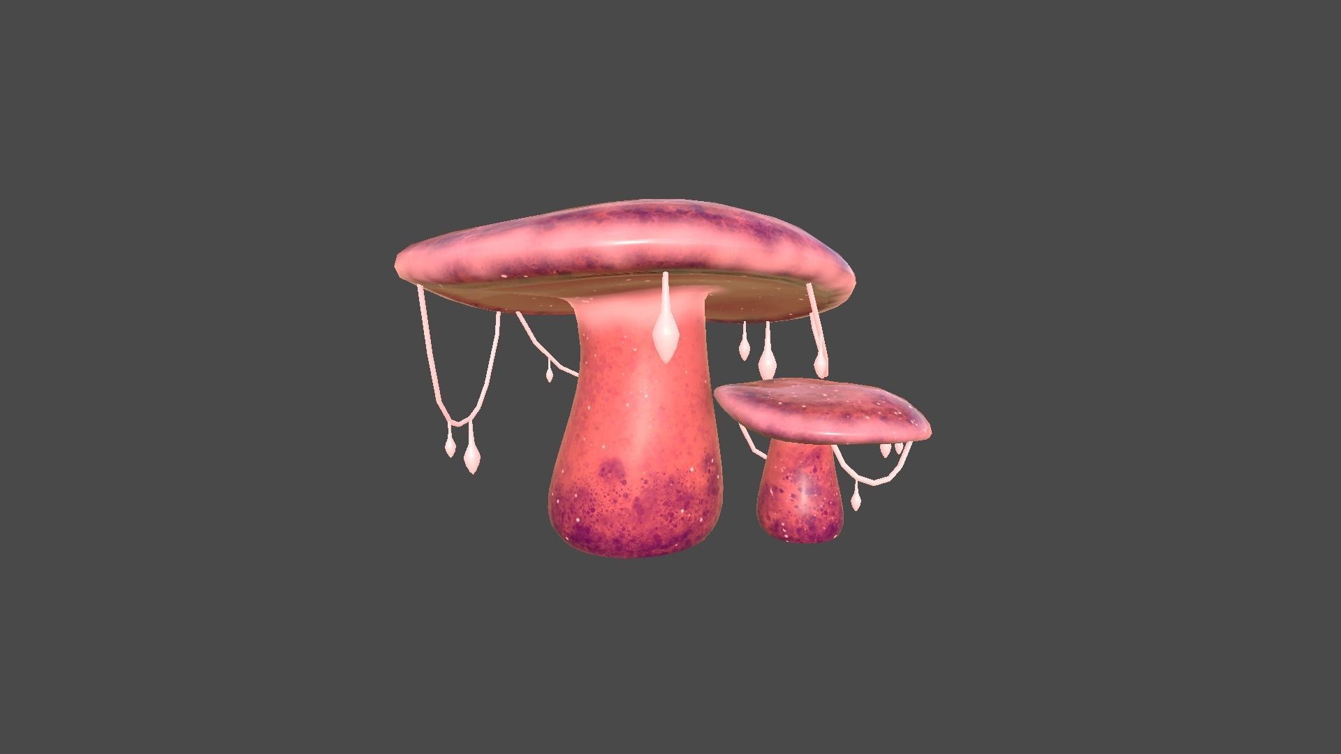 10 Fantasy Mushroom C Collection - Scene Backdrop Design _23