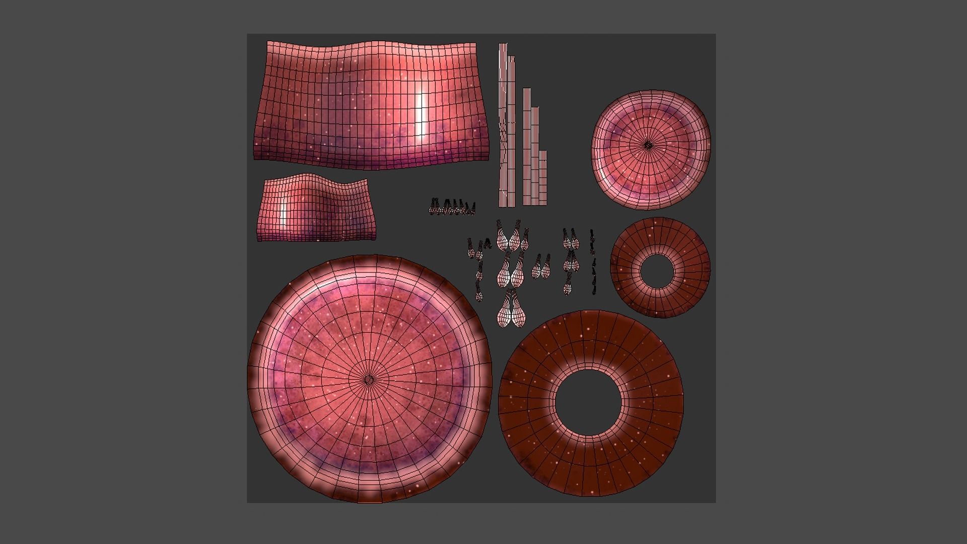 10 Fantasy Mushroom C Collection - Scene Backdrop Design _56