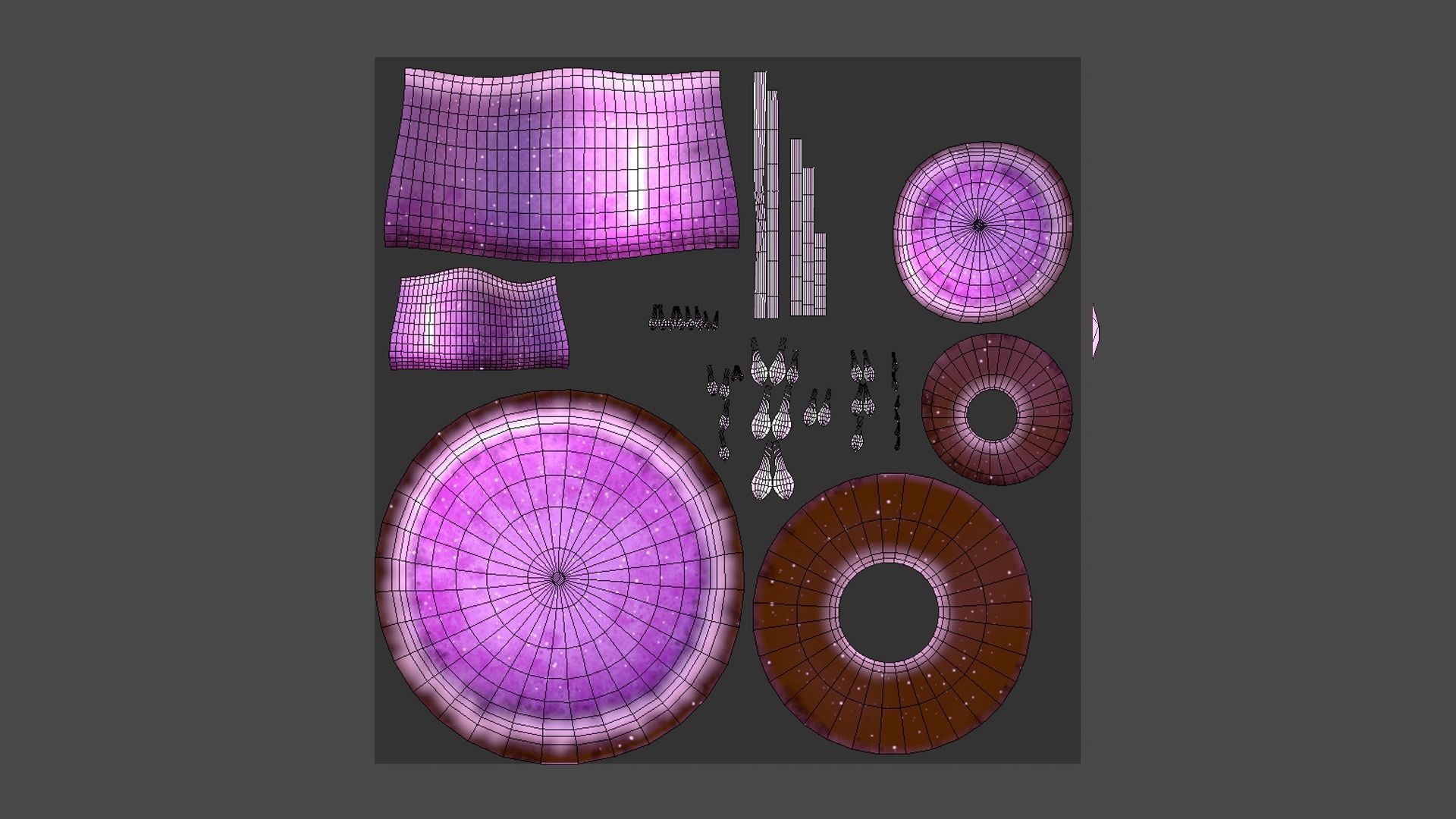 10 Fantasy Mushroom C Collection - Scene Backdrop Design _75