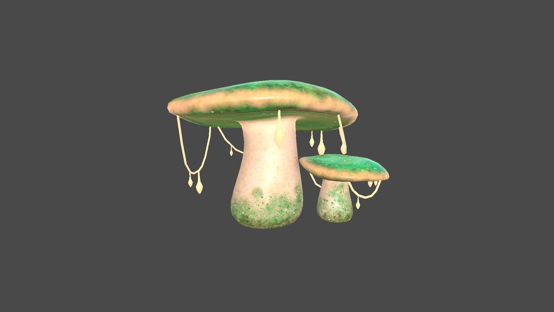 10 Fantasy Mushroom C Collection - Scene Backdrop Design _20