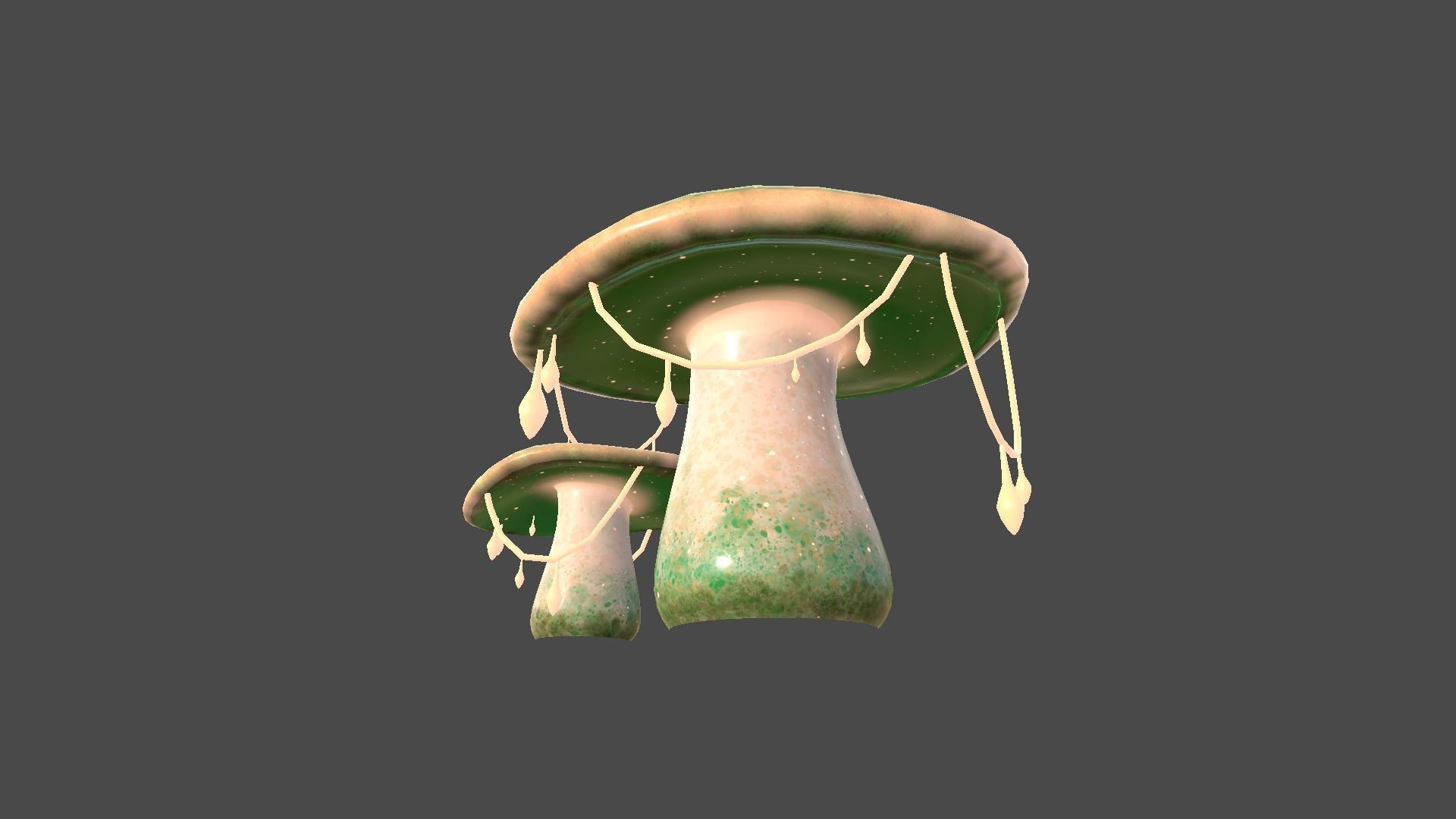 10 Fantasy Mushroom C Collection - Scene Backdrop Design _61