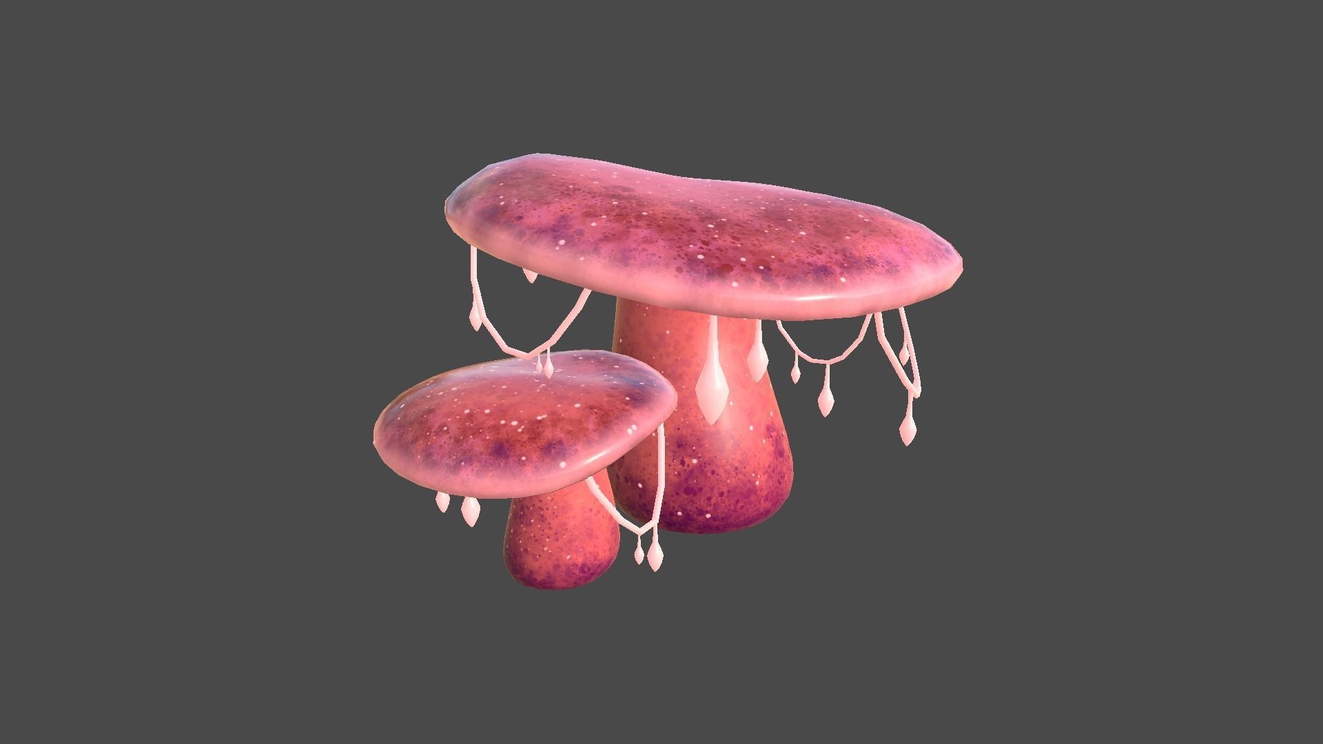 10 Fantasy Mushroom C Collection - Scene Backdrop Design _42