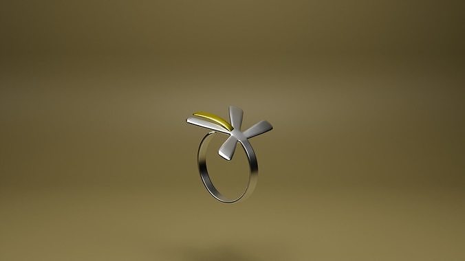 Rings Free low-poly 3D print model