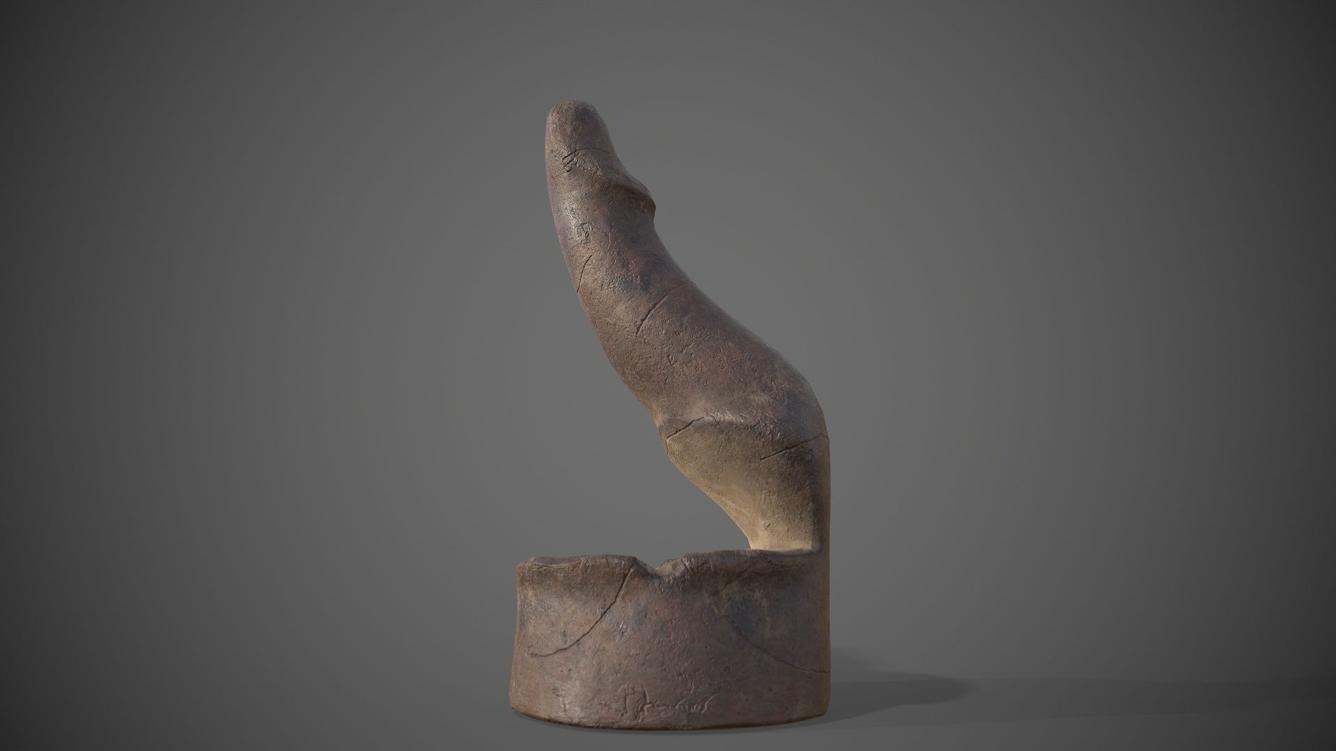 Penis ashtray 3D model_6