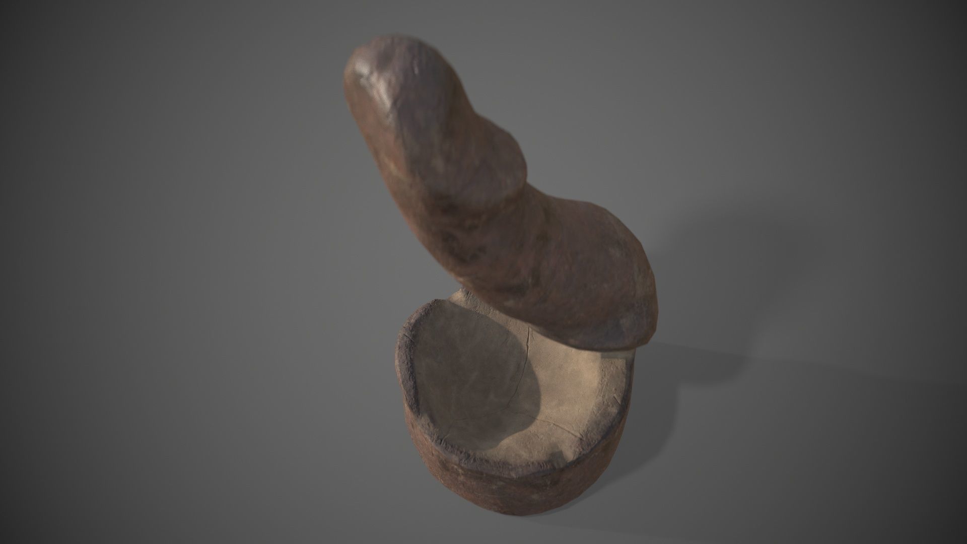 Penis ashtray 3D model_4