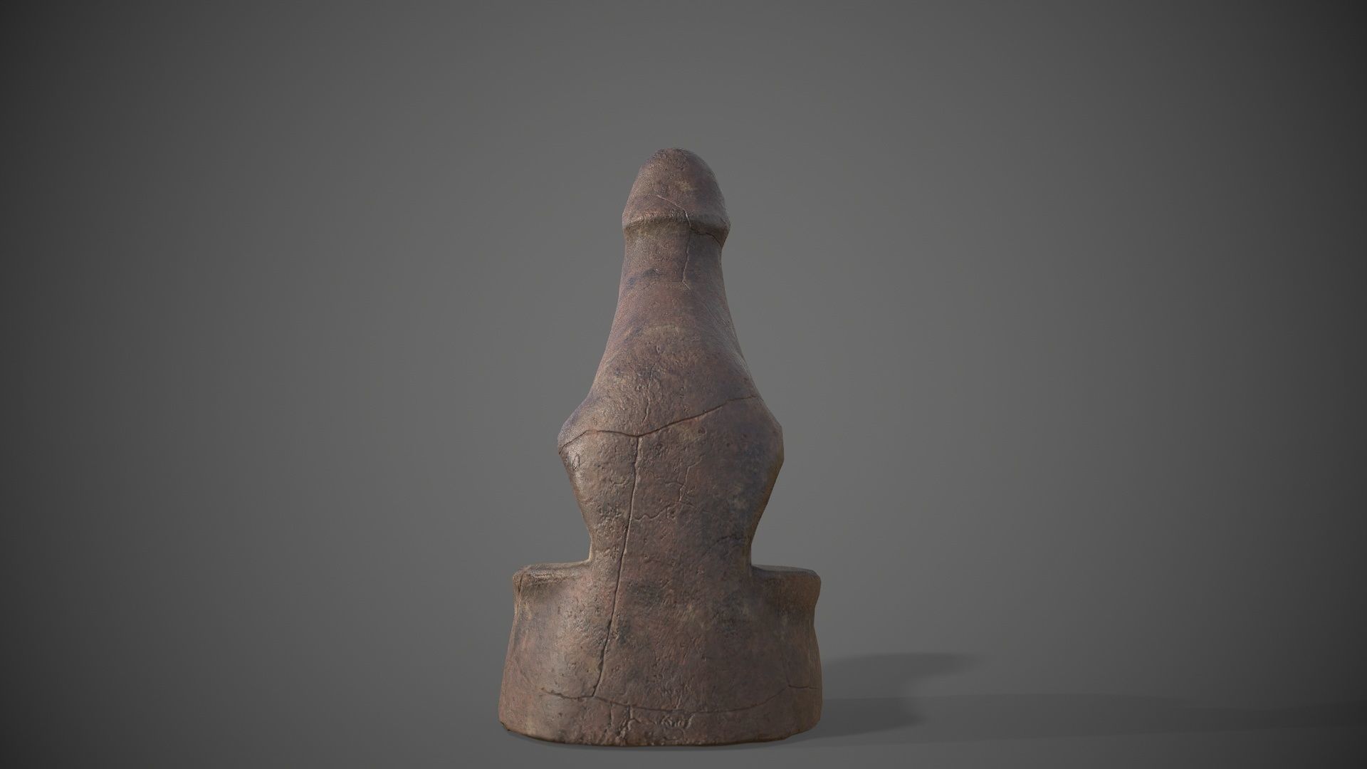 Penis ashtray 3D model_7
