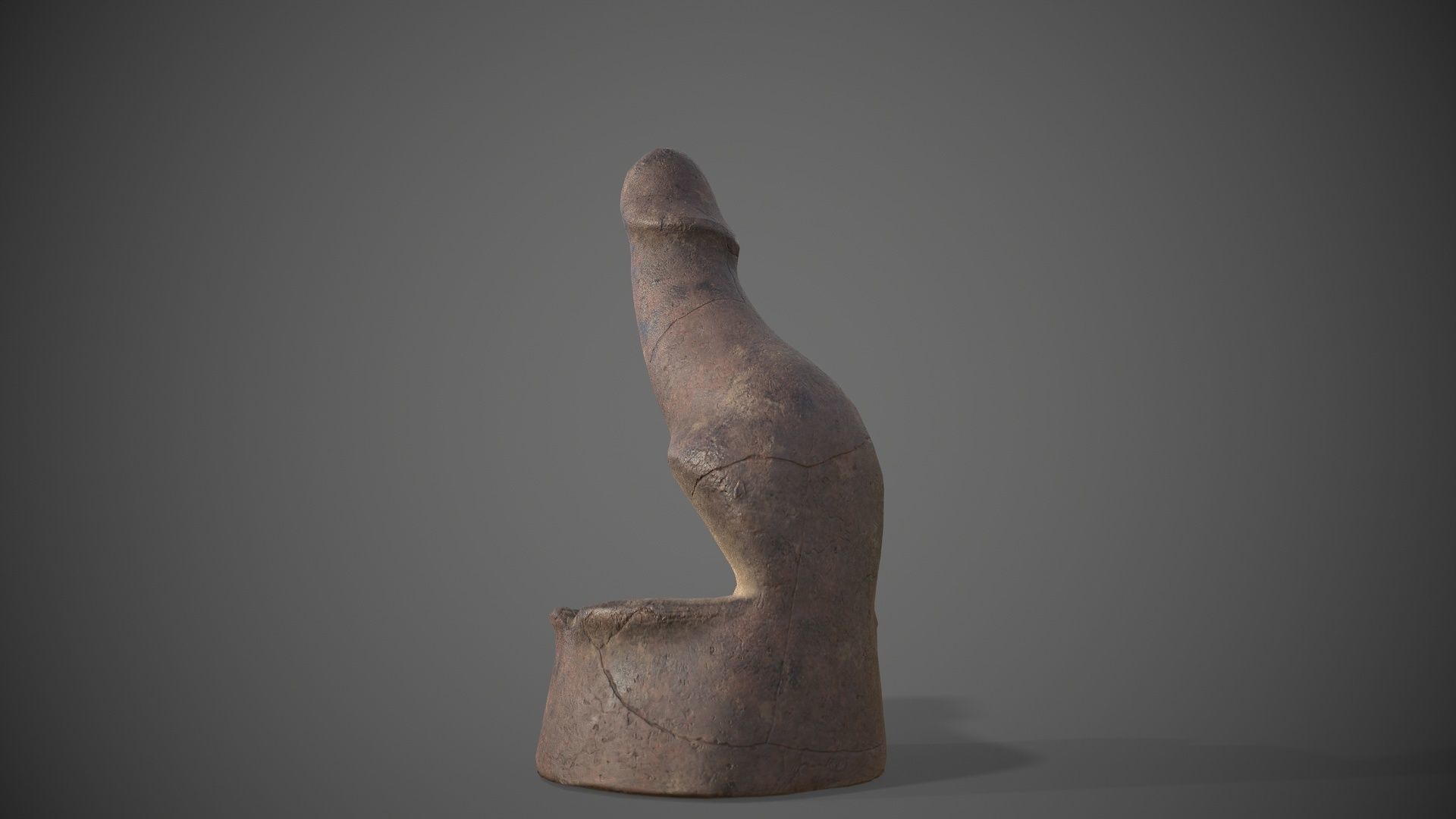 Penis ashtray 3D model_10