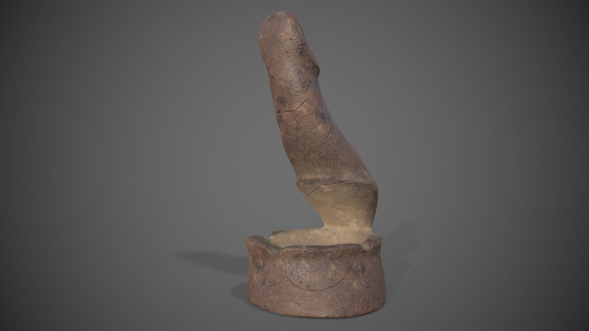 Penis ashtray 3D model_15