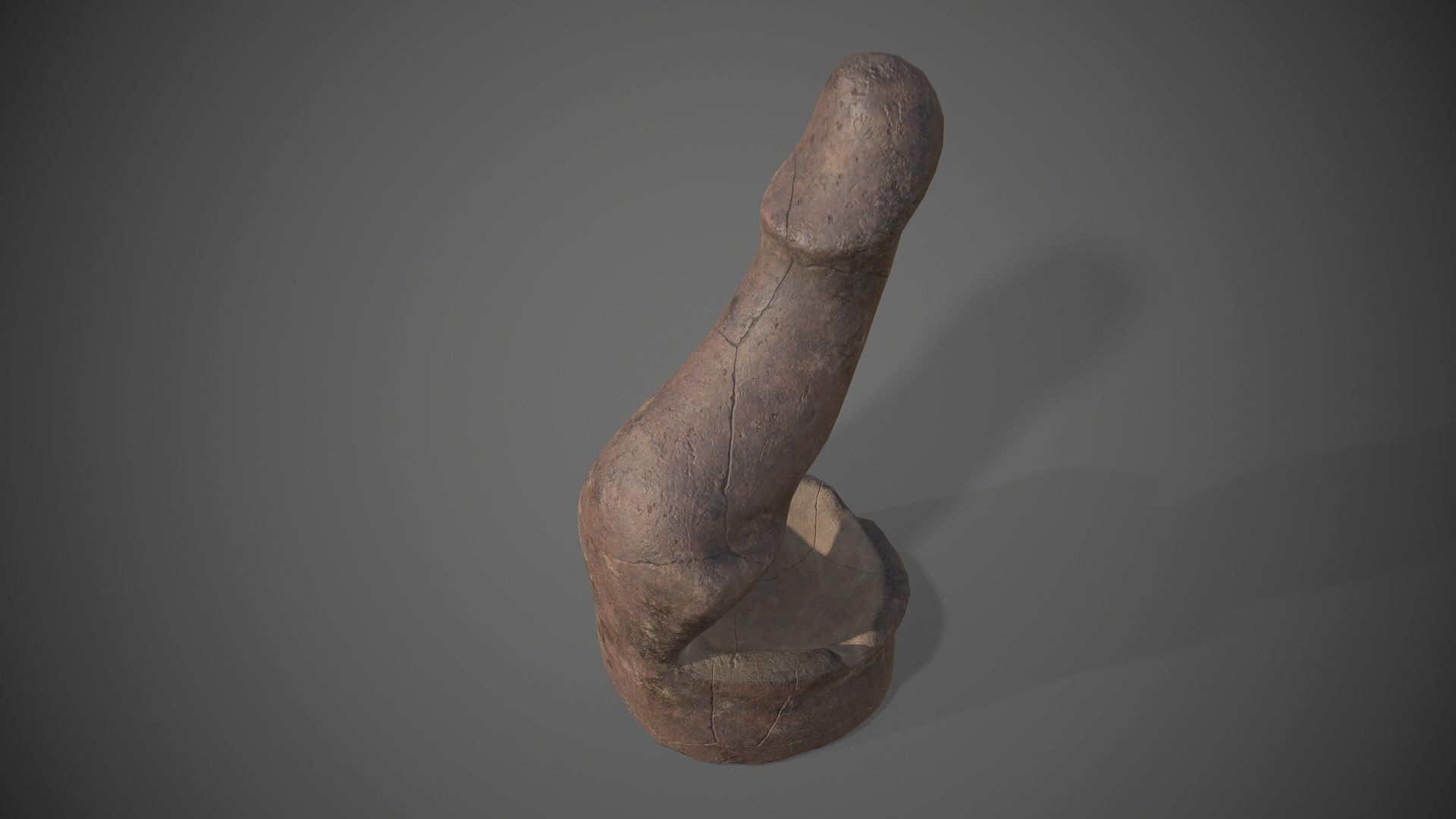 Penis ashtray 3D model_12