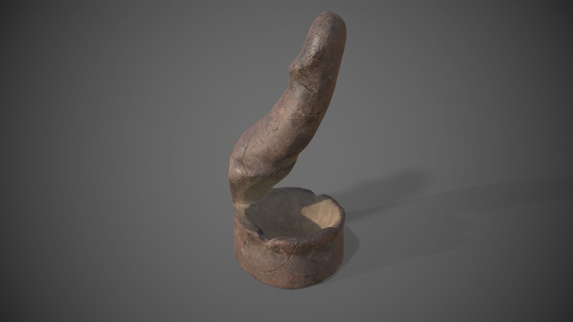 Penis ashtray 3D model_16