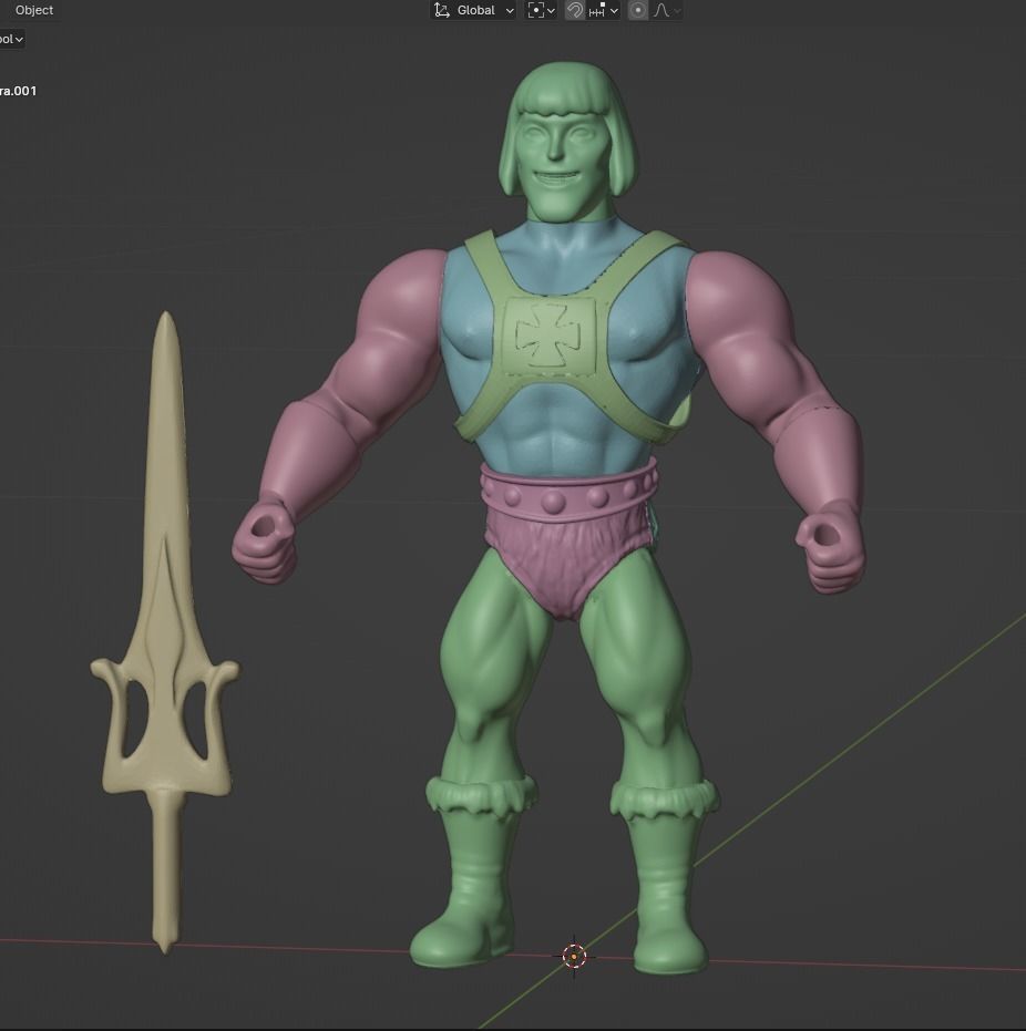 He-Man Pixar style 3D print model_3