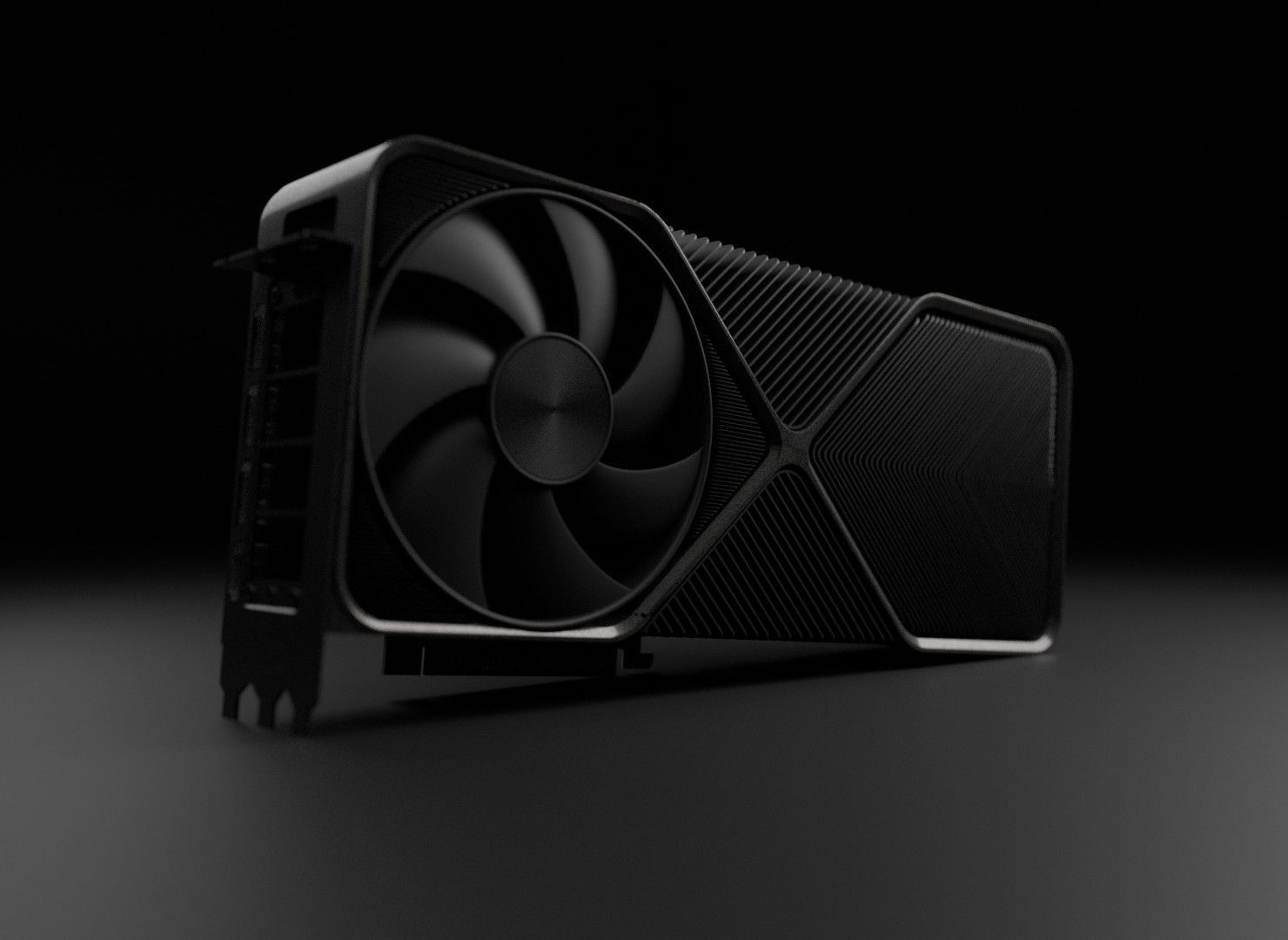 Nvidia GeForce RTX 4080 super founders edition 3D model_3