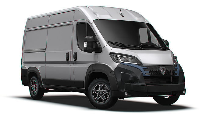 Peugeot e Boxer Van L2H2 2024 3D model