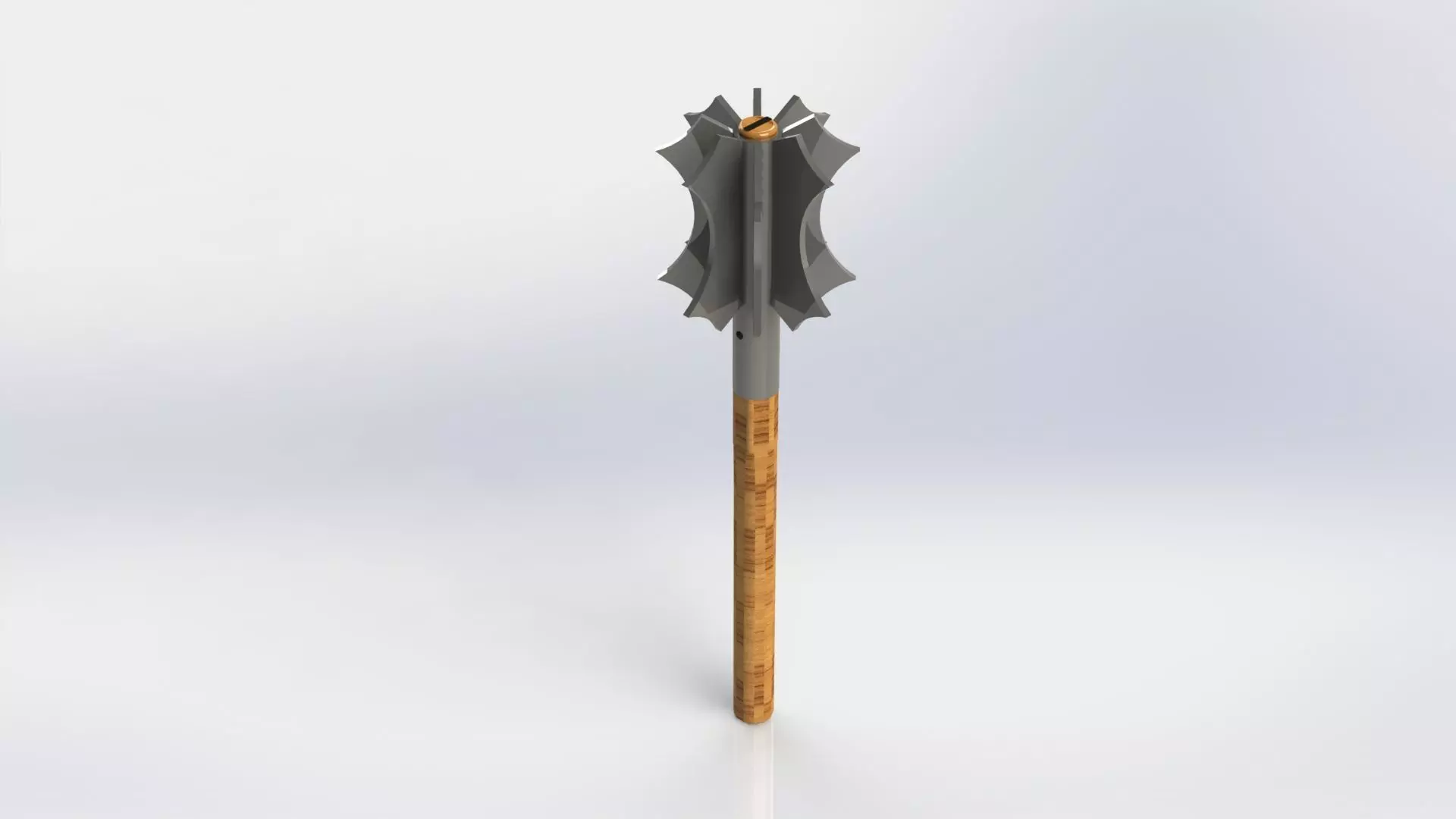 WG 7013 - Mace v1 Low-poly 3D model_0